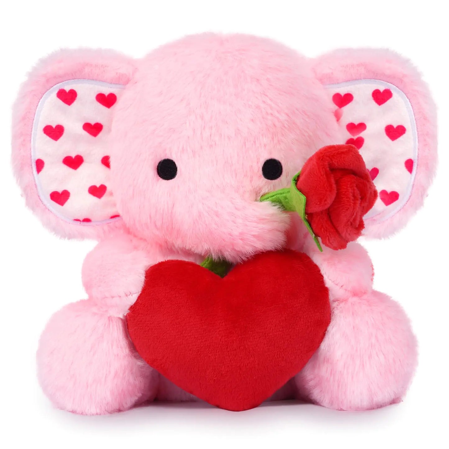 Valentines Elephant Stuffed Animal