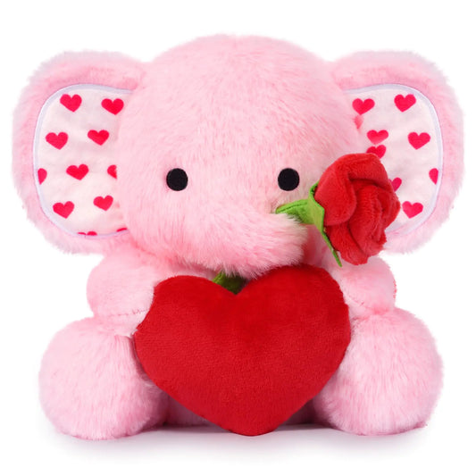Valentines Elephant Stuffed Animal