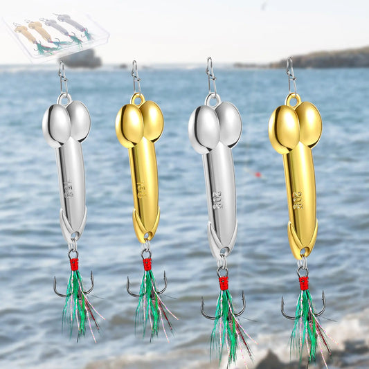 4 Pcs Funny Fishing Lures