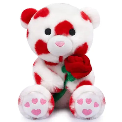Valentines Day Plush Rose Teddy Bear